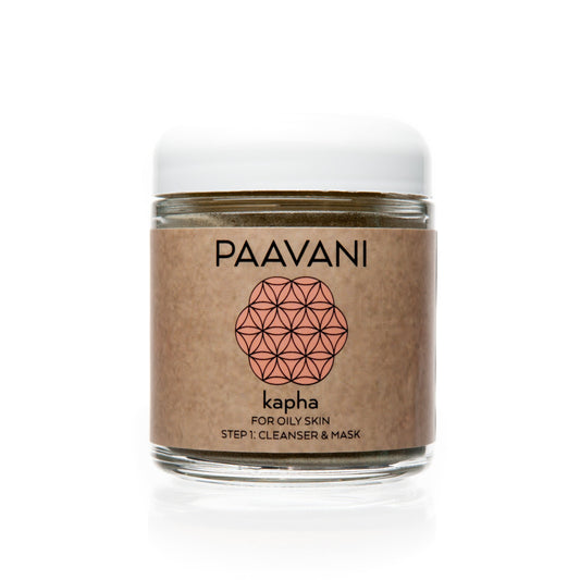 Kapha Cleanser & Mask  | Ayurvedic Cleansing Grains for Oily, Congested Skin