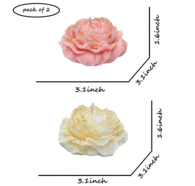 Low Temperature Candles Rose Flower Fragrance